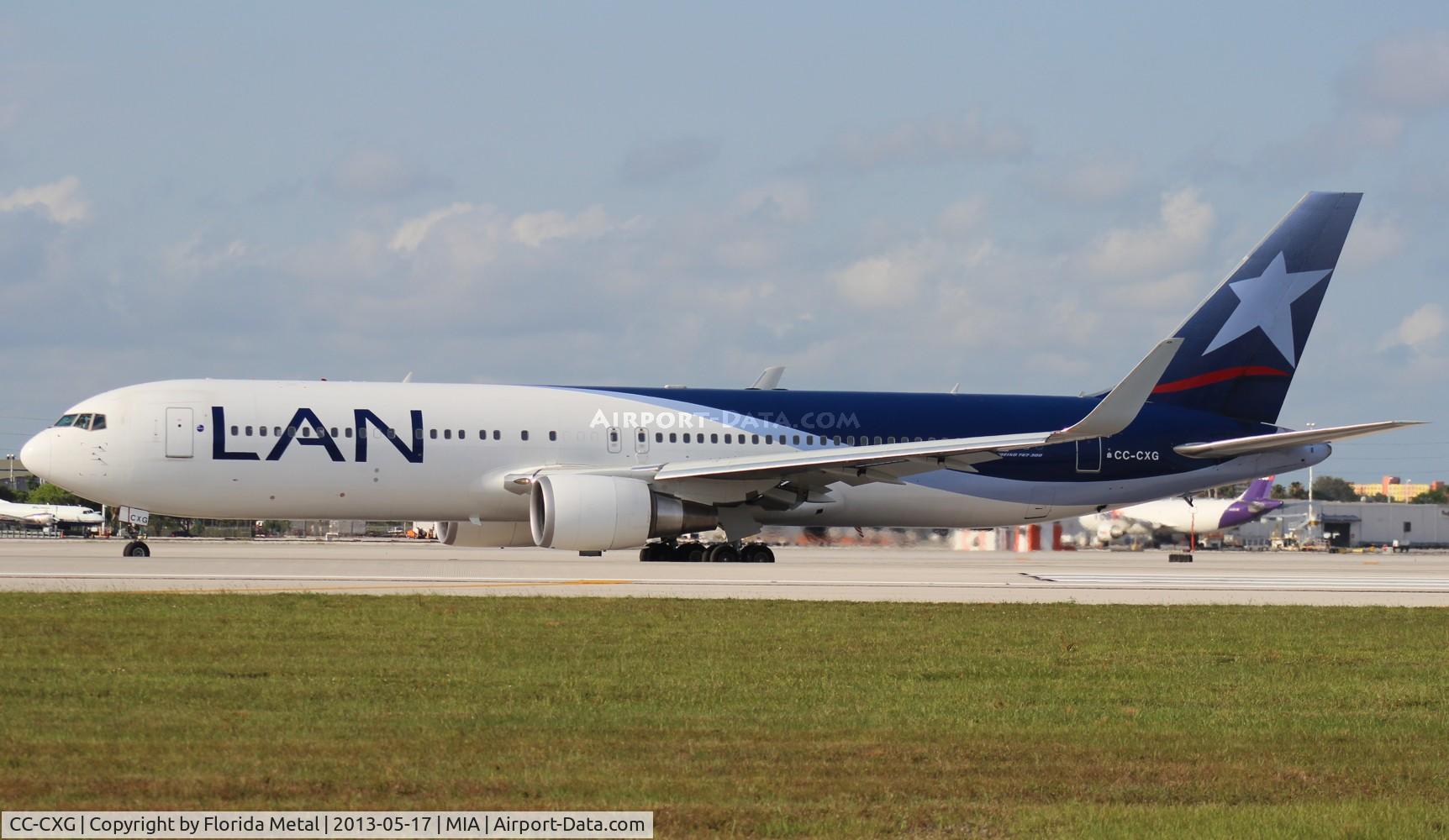 CC-CXG, 2008 Boeing 767-316/ER C/N 36712, LAN 767-300