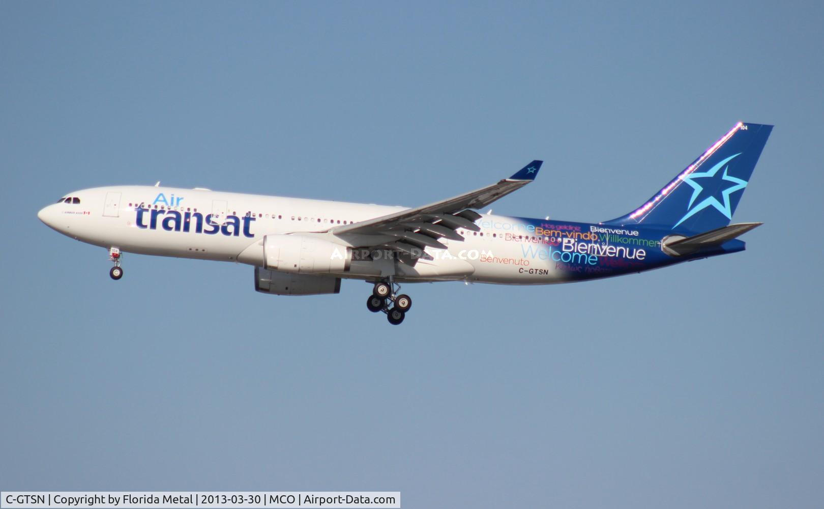 C-GTSN, 2000 Airbus A330-243 C/N 369, Air Transat A330-200