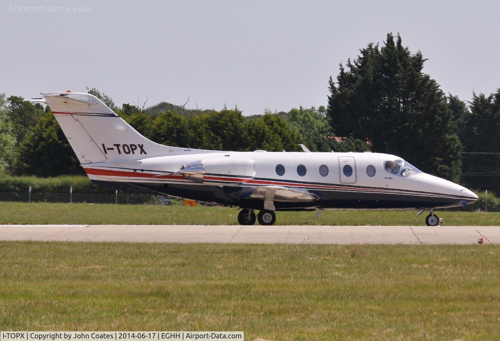 I-TOPX, 2008 Hawker Beechcraft 400A Beechjet C/N RK-579, Backtracking 08