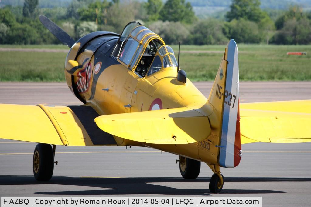 F-AZBQ, North American T-6G Texan C/N 182-535, Parked