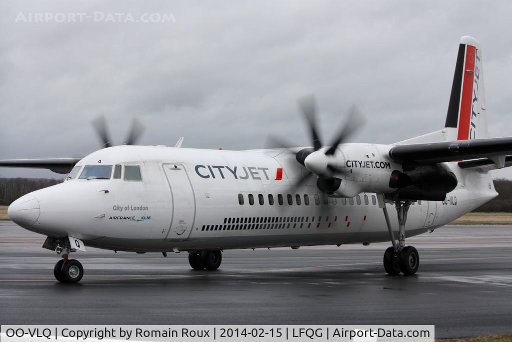 OO-VLQ, 1989 Fokker 50 C/N 20159, USON Rugby Club