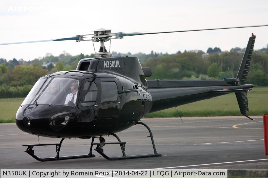 N350UK, 1980 Eurocopter AS-350B Ecureuil C/N 1244, Parked