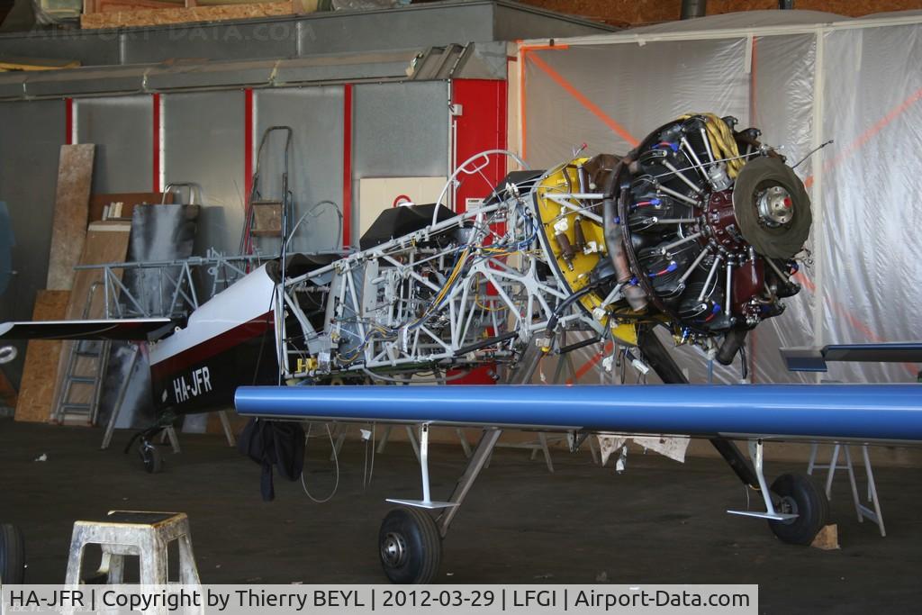 HA-JFR, Sukhoi Su-29 C/N 77-02, Maintenance at Aero Restauration Service