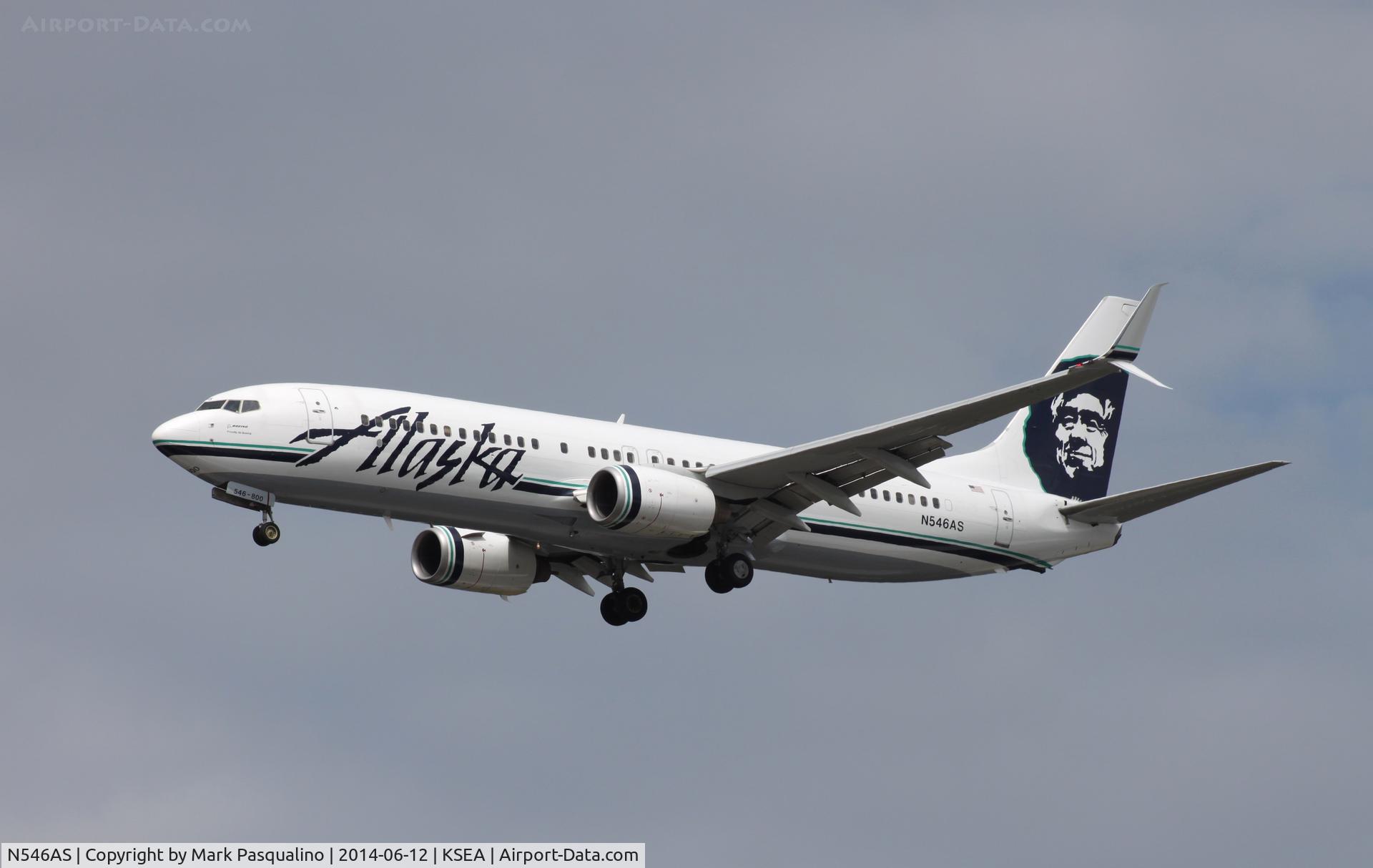 N546AS, 2005 Boeing 737-890 C/N 30022, Boeing 737-800