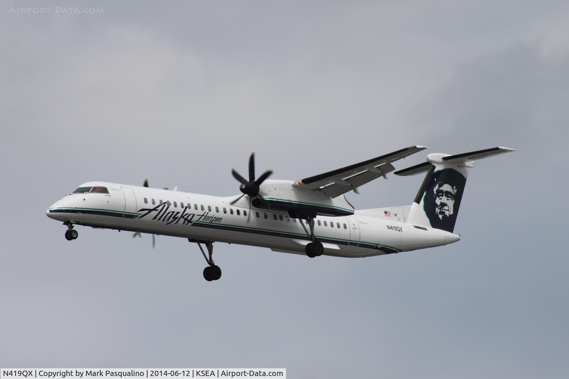 N419QX, 2007 De Havilland Canada DHC-8-402 Dash 8 C/N 4145, DHC-8-402