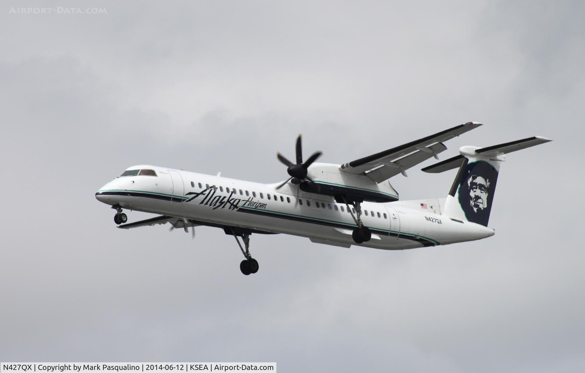 N427QX, 2007 Bombardier DHC-8-402 Dash 8 C/N 4156, DHC-8-402