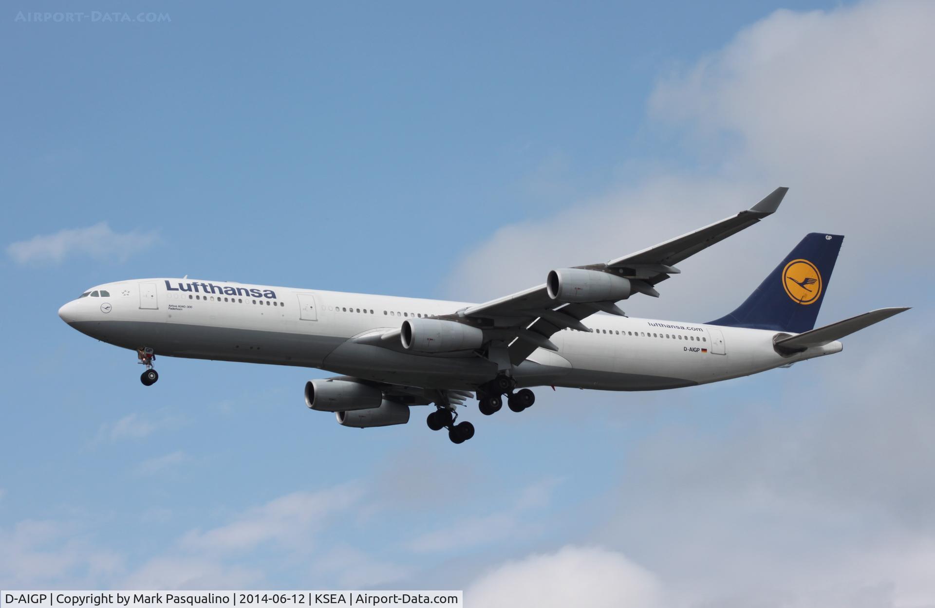 D-AIGP, 1998 Airbus A340-313X C/N 252, Airbus A340-300