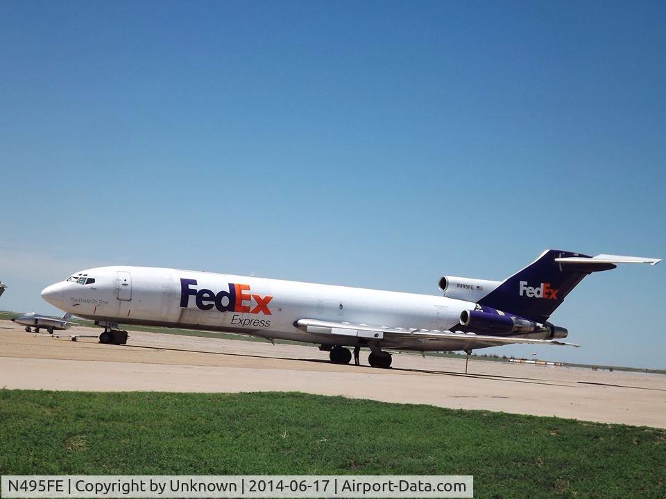 N495FE, 1979 Boeing 727-227F C/N 21669, Stored airframe