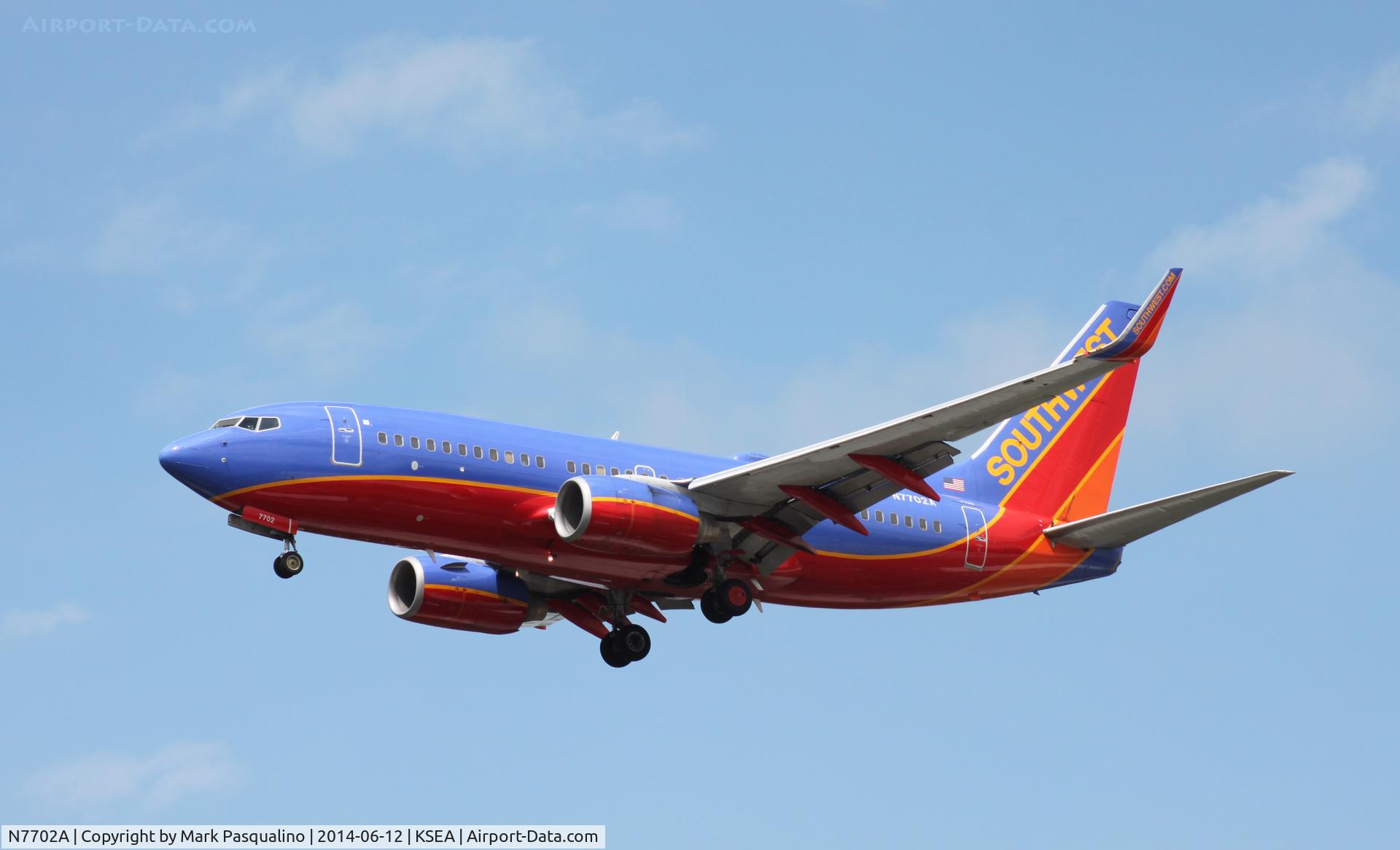 N7702A, 2004 Boeing 737-7BD C/N 33917, Boeing 737-700