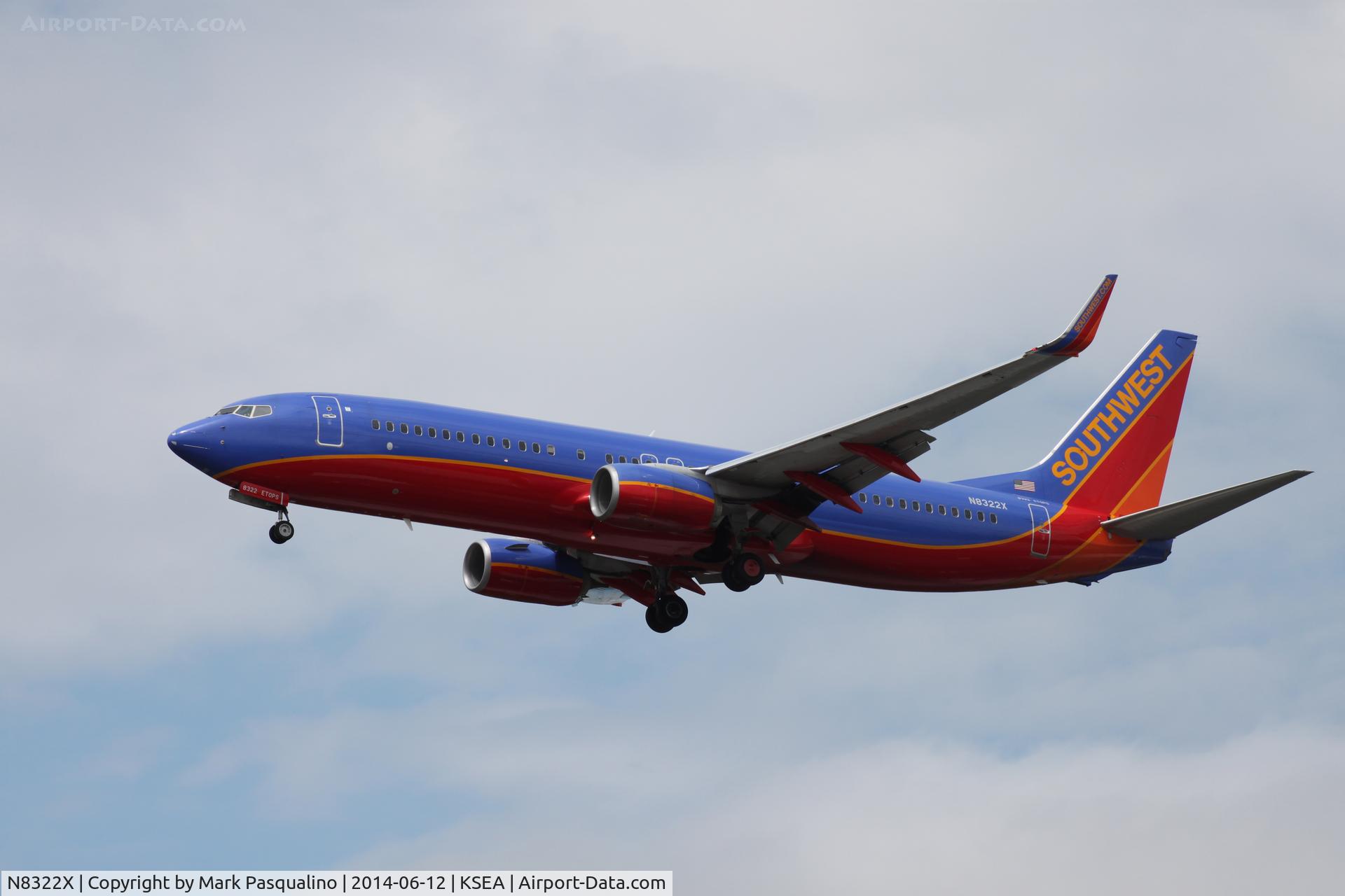 N8322X, 2012 Boeing 737-8H4 C/N 36997, Boeing 737-800