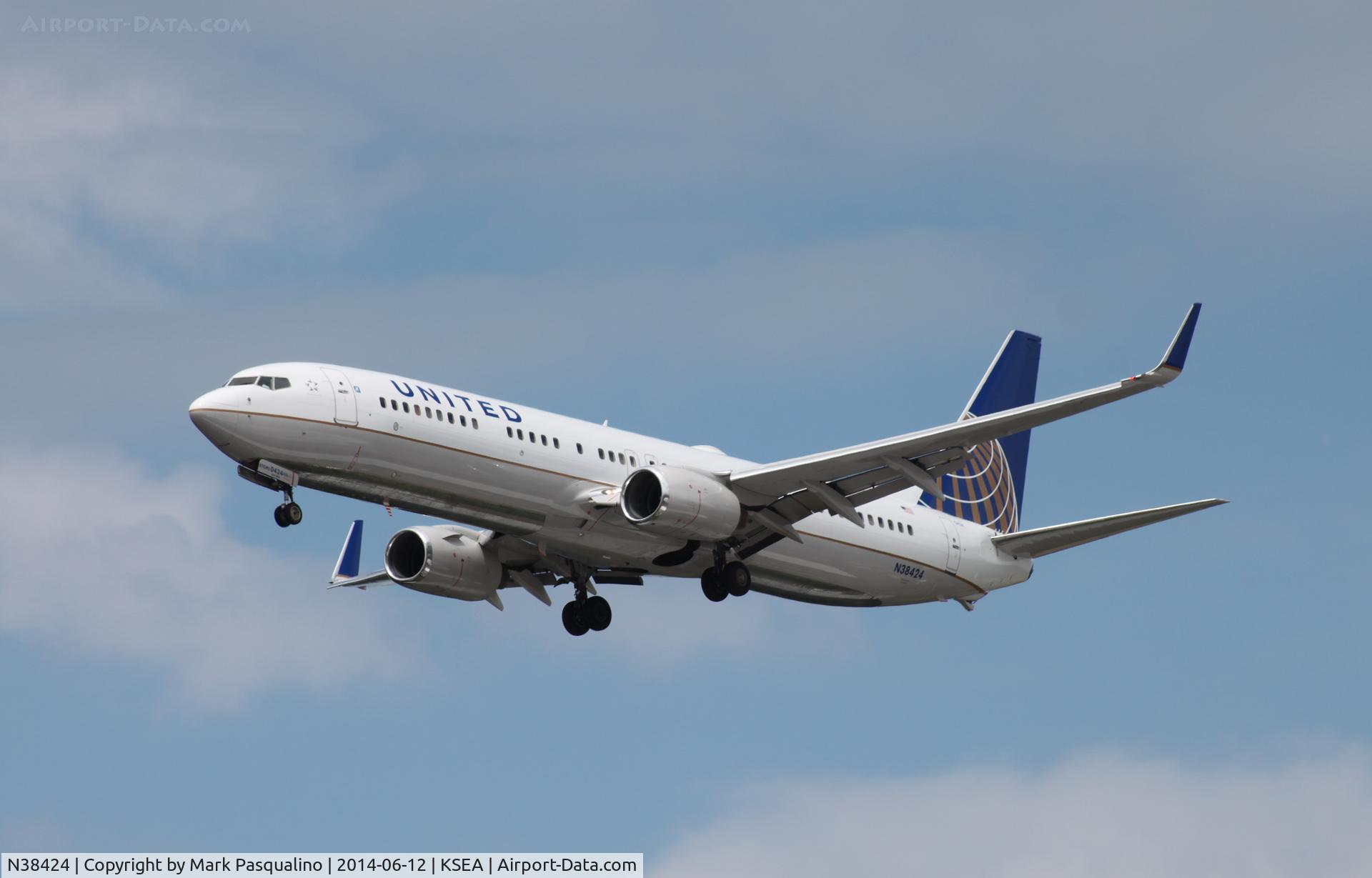 N38424, 2008 Boeing 737-924/ER C/N 37095, Boeing 737-900ER