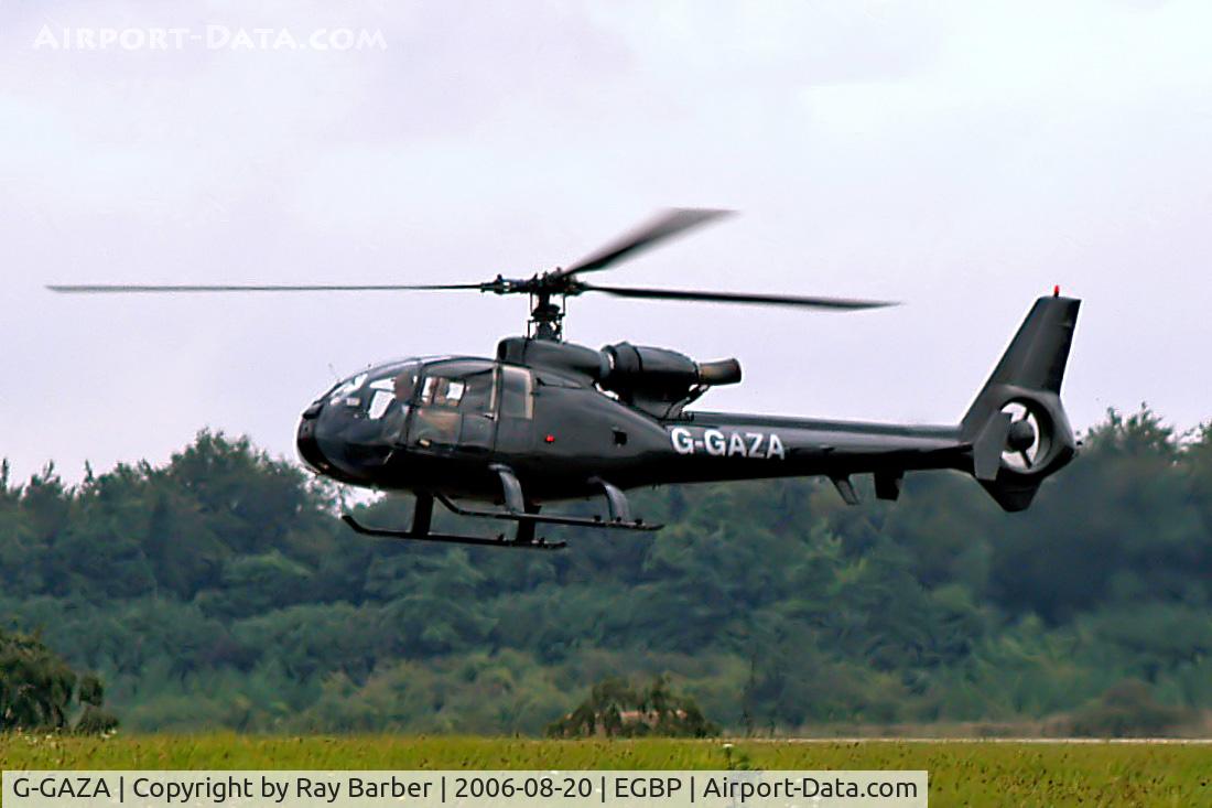 G-GAZA, 1974 Aerospatiale SA-341G Gazelle C/N 1187, Aerospatiale SA.341G Gazelle [1187] Kemble~G 20/08/2006