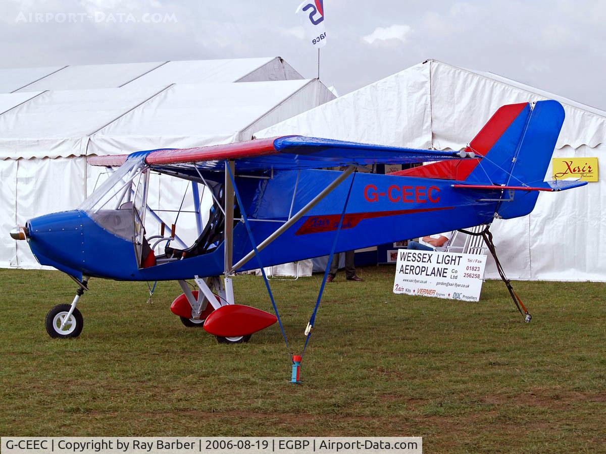 G-CEEC, 2006 X'Air Hawk C/N PFA 340-14559, Raj Hamsa X'Air Hawk [PFA 340-14559] Kemble~G 19/08/2006