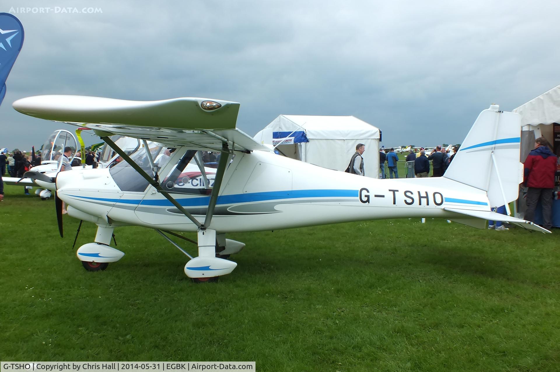G-TSHO, 2011 Comco Ikarus C42 FB80 Bravo C/N 1103-7141, at AeroExpo 2014