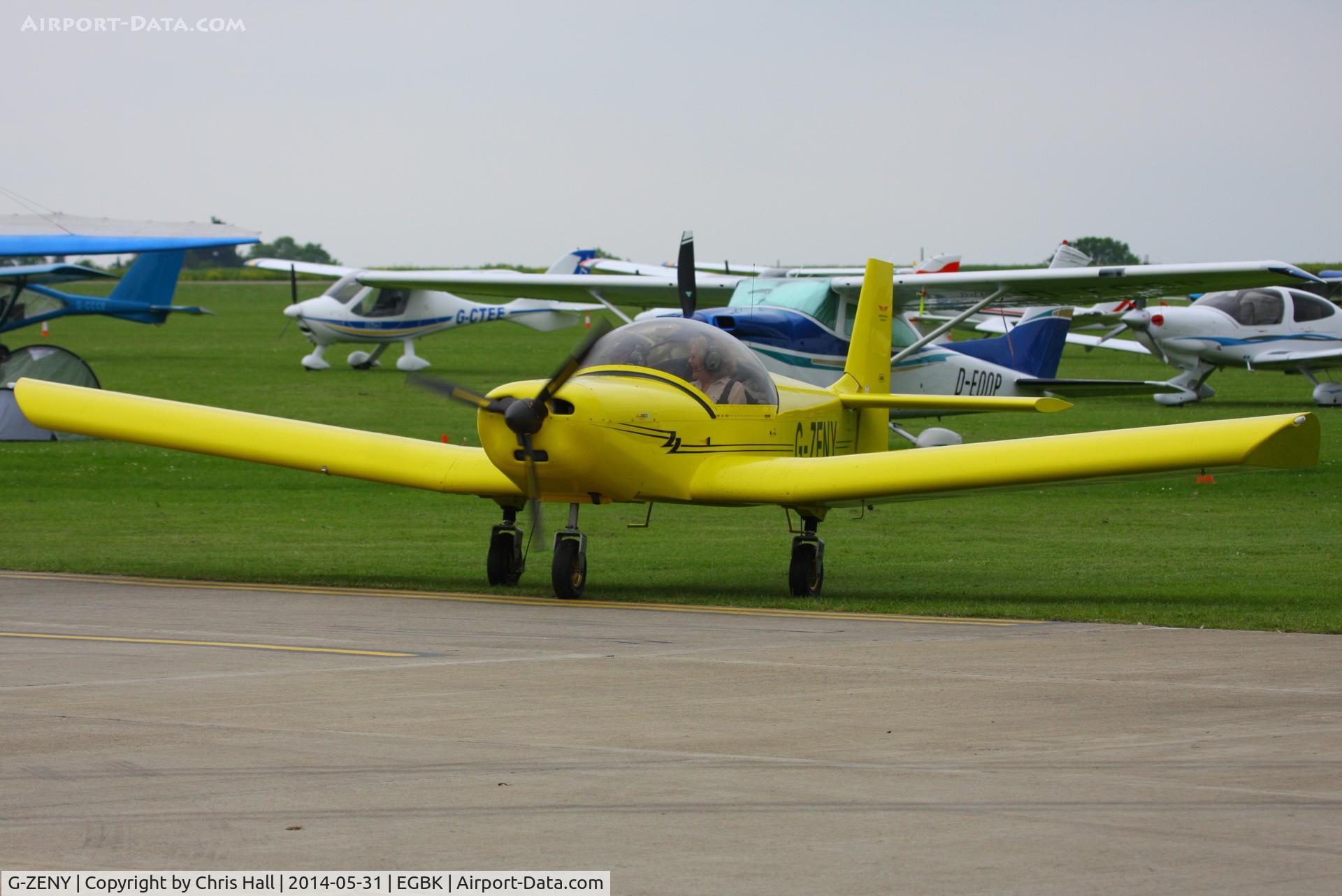 G-ZENY, 2008 Zenair CH-601 HD Zodiac C/N PFA 162-13668, at AeroExpo 2014