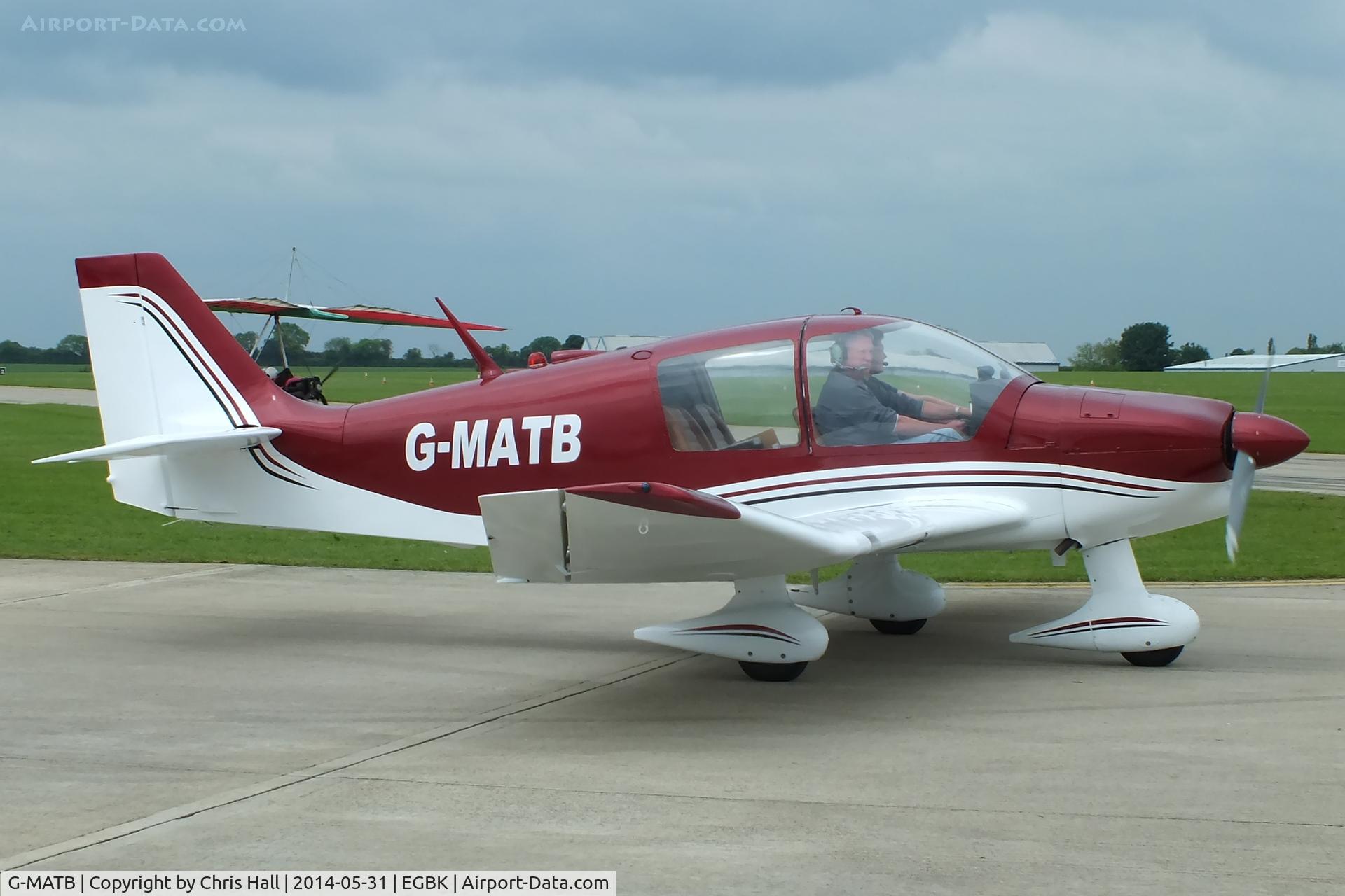 G-MATB, 1972 Robin DR-400-160 Chevalier C/N 735, at AeroExpo 2014