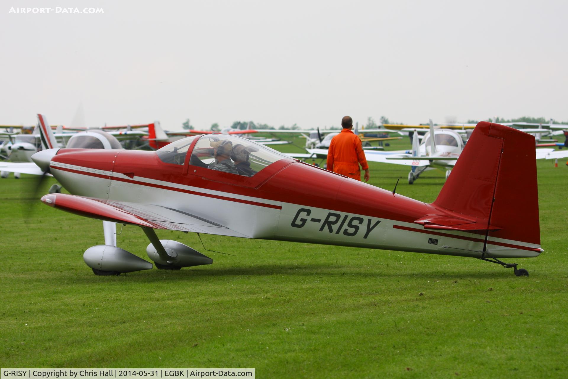 G-RISY, 2008 Vans RV-7 C/N PFA 323-14320, at AeroExpo 2014