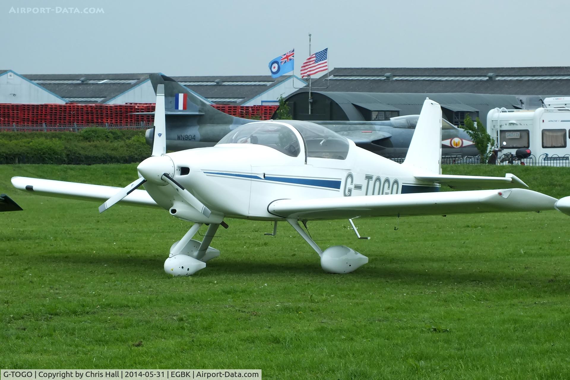 G-TOGO, 2003 Vans RV-6A C/N PFA 181A-13447, at AeroExpo 2014