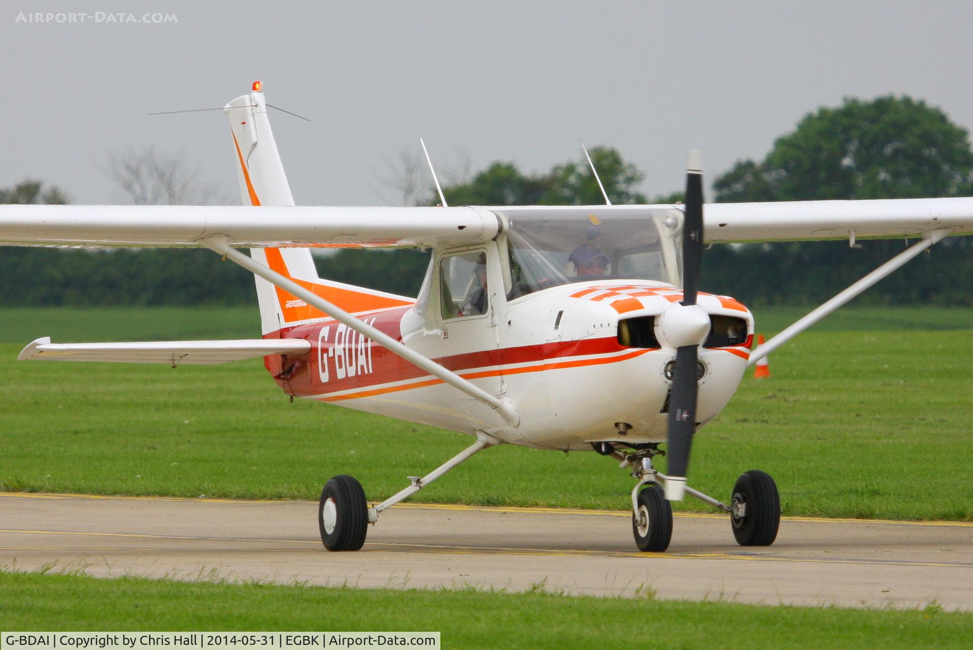 G-BDAI, 1975 Reims F150M C/N 0266, at AeroExpo 2014