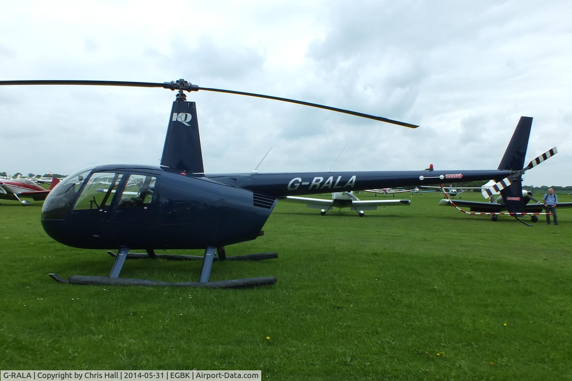 G-RALA, 2005 Robinson R44 II C/N 10788, at AeroExpo 2014