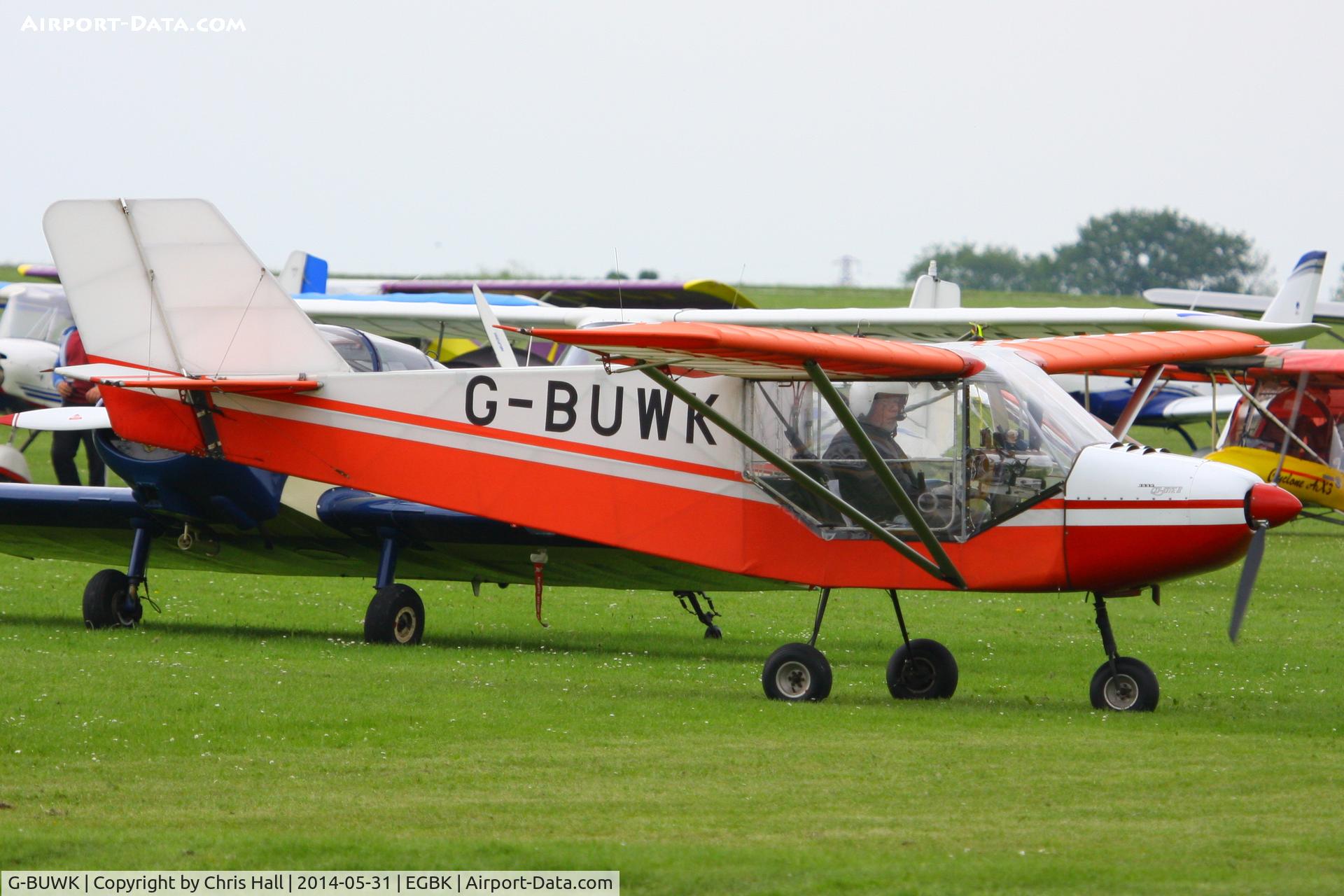 G-BUWK, 1993 Rans S-6ES Coyote II C/N PFA 204A-12448, at AeroExpo 2014