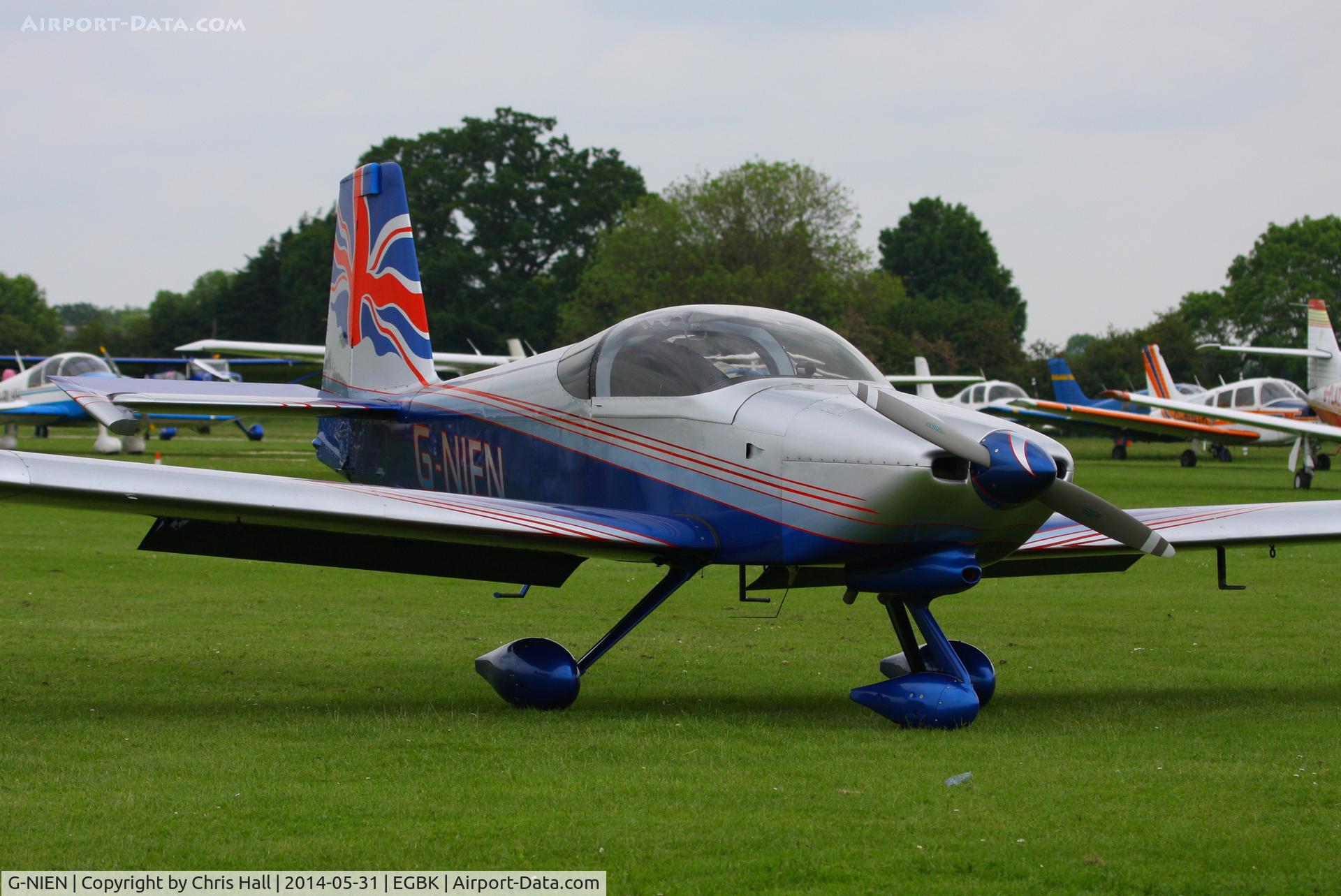 G-NIEN, 2006 Vans RV-9A C/N PFA 320-14419, at AeroExpo 2014