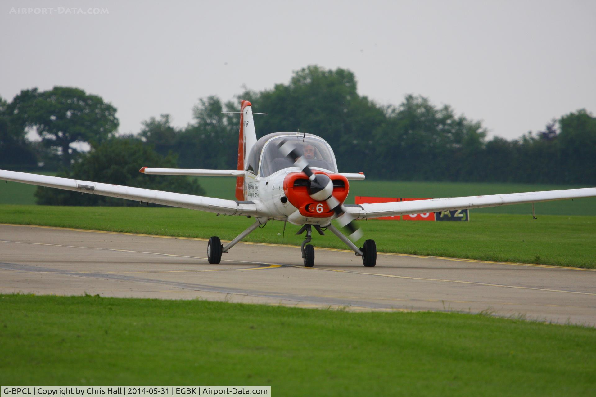 G-BPCL, 1977 Scottish Aviation Bulldog Series 120 Model 128 C/N BH120/393, at AeroExpo 2014