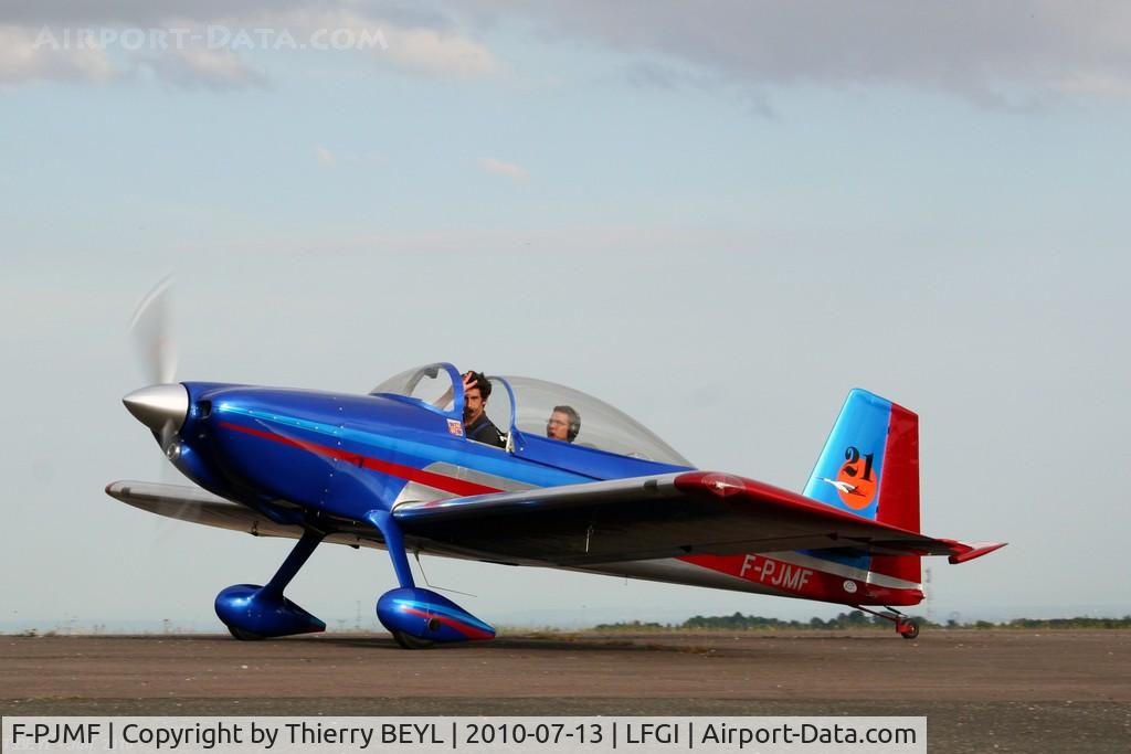 F-PJMF, 2008 Vans RV-8 C/N 81724, Taxying