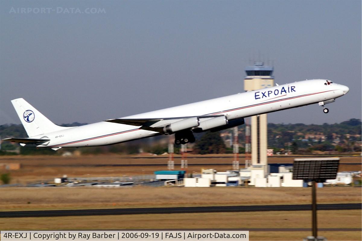 4R-EXJ, 1969 Douglas DC-8-63F C/N 46049, Douglas DC-8-63CF [46049] (Expo Aviation) Johannesburg Int~ZS 19/09/2006