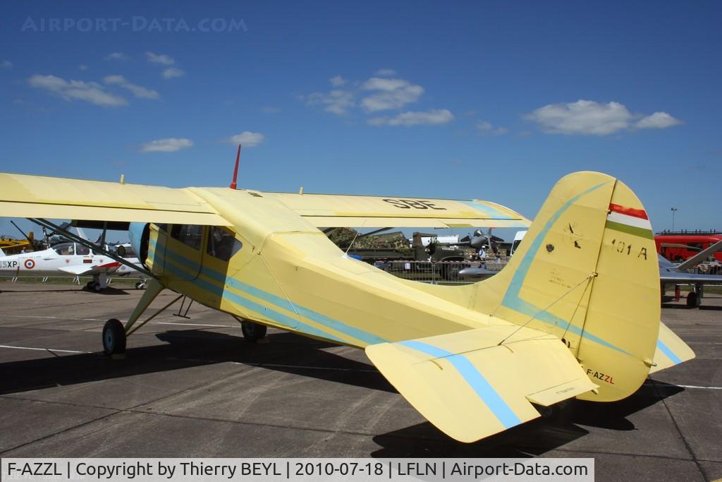 F-AZZL, 1967 PZL-Okecie PZL-101A Gawron C/N 107231, Euro-Fly'In 2010