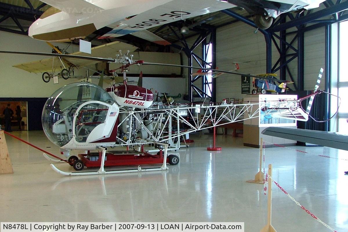 N8478L, 1963 Bell 47G-4 C/N 3339, Bell 47G-4 [3339] Wiener Neustadt-Ost~OE 13/09/2007
