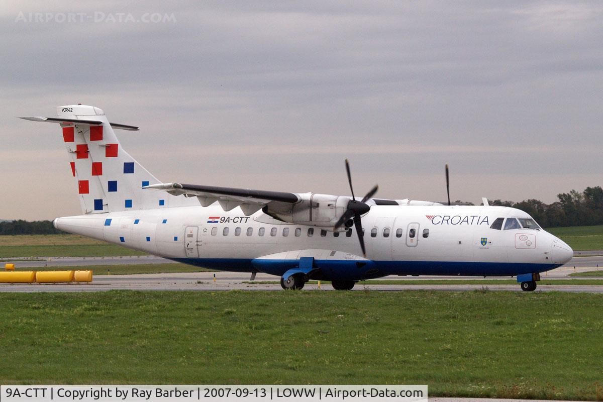 9A-CTT, 1992 ATR 42-312QC C/N 317, Aerospatiale ATR-42-310 [317] (Croatia Airlines) Vienna-Schwechat~OE 13/09/2007