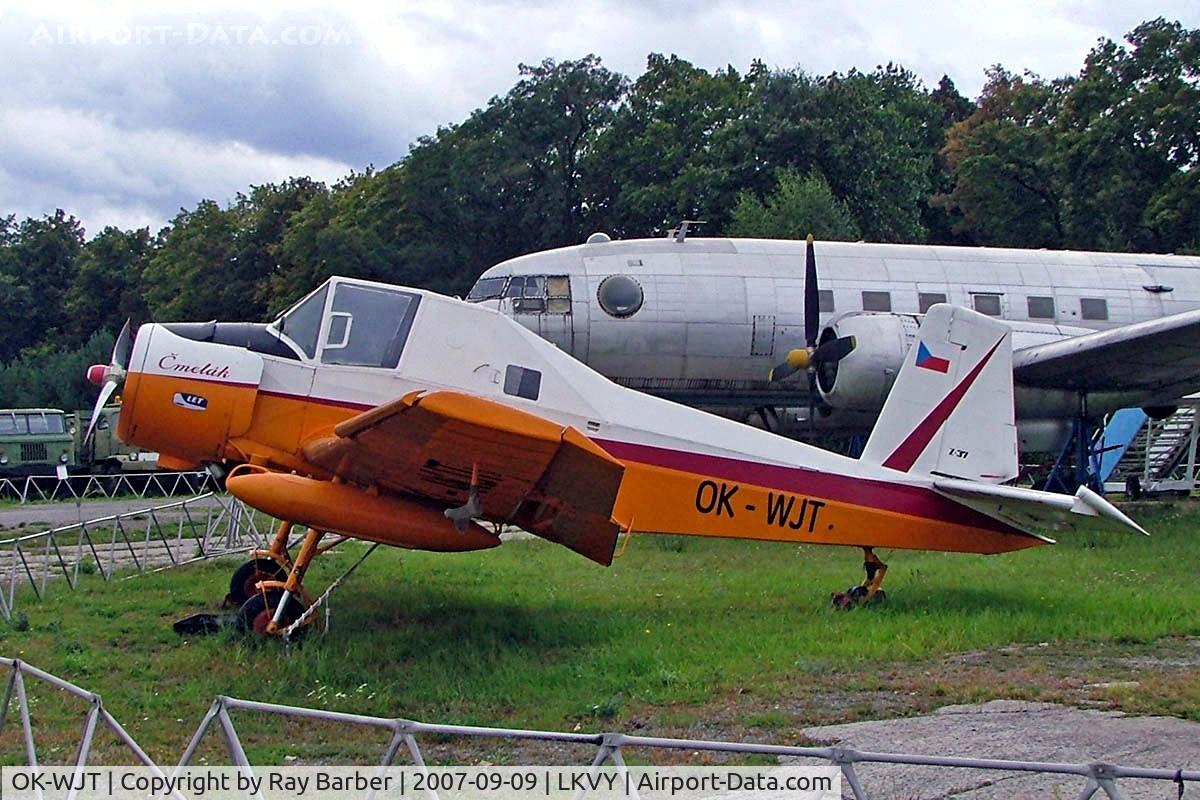 OK-WJT, 1967 Let Z-37 Cmelák C/N 03-14, LET Z-37 Cmelak [03-14] Vyskov~OK 09/09/2007