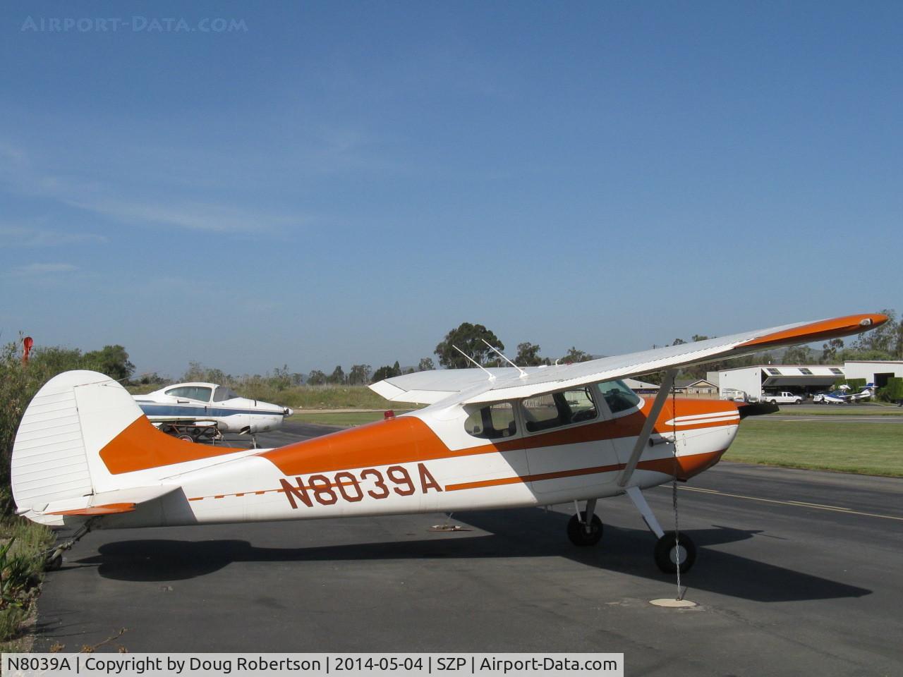 N8039A, 1952 Cessna 170B C/N 20891, 1952 Cessna 170B, Continental C145 145 Hp
