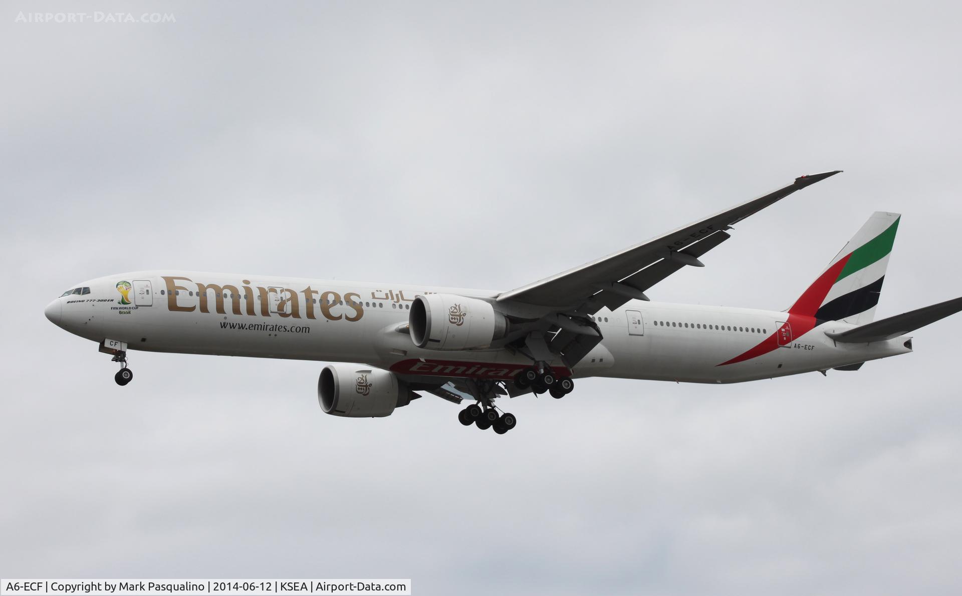 A6-ECF, 2007 Boeing 777-36H/ER C/N 35574, Boeing 777-300ER