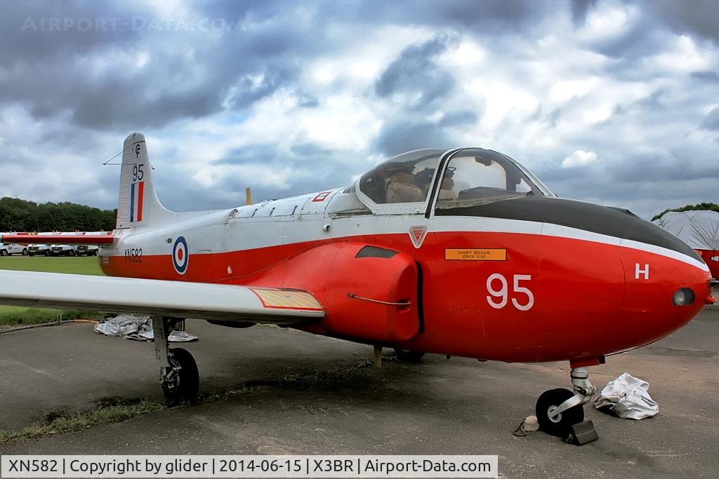 XN582, 1960 Hunting P-84 Jet Provost T.3A C/N PAC/W/11824, Bruntingthorpe