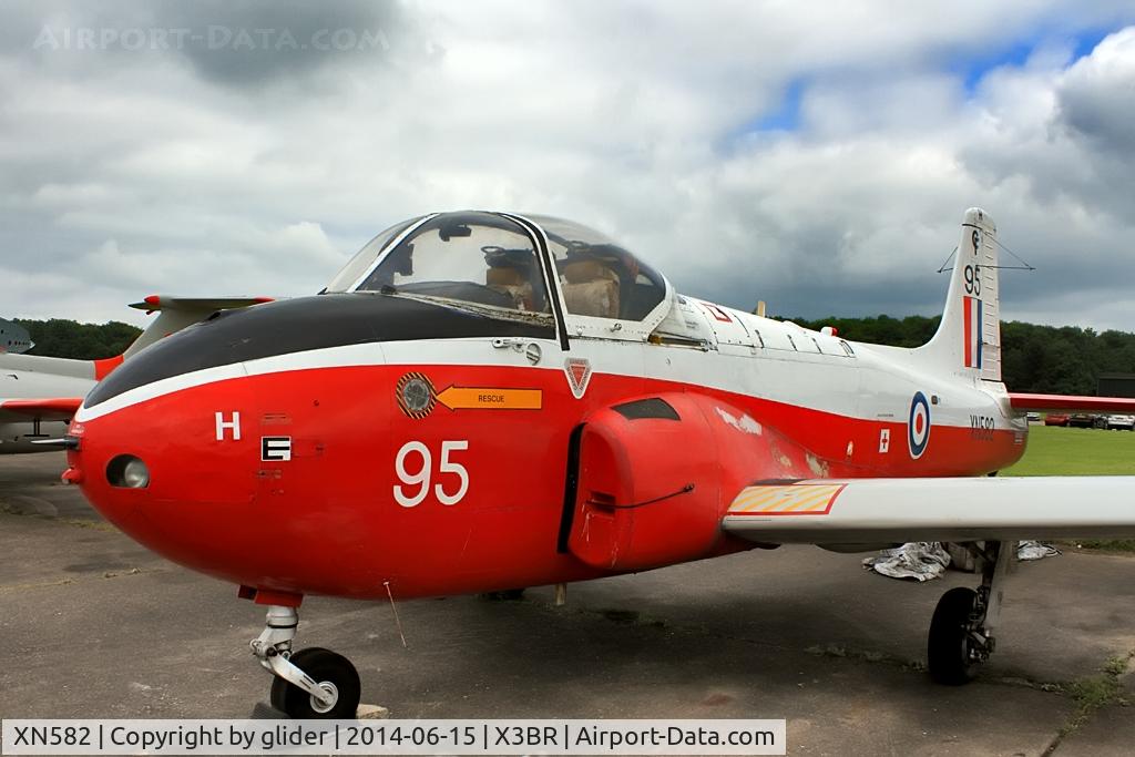 XN582, 1960 Hunting P-84 Jet Provost T.3A C/N PAC/W/11824, Bruntingthorpe