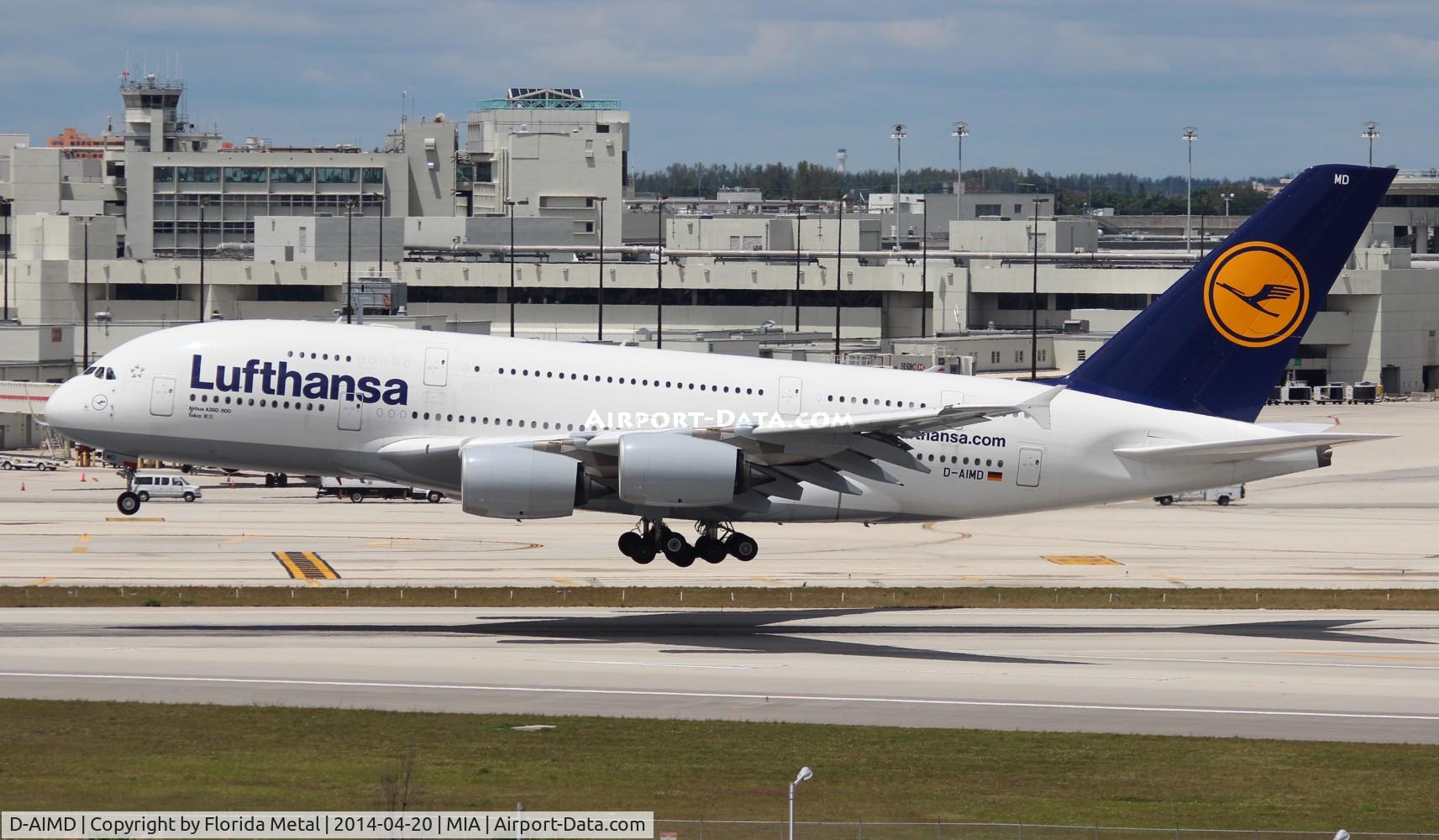 D-AIMD, 2010 Airbus A380-841 C/N 048, Lufthansa A380