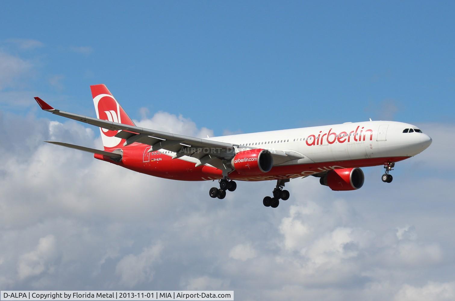 D-ALPA, 2001 Airbus A330-223 C/N 403, Air Berlin A330-200