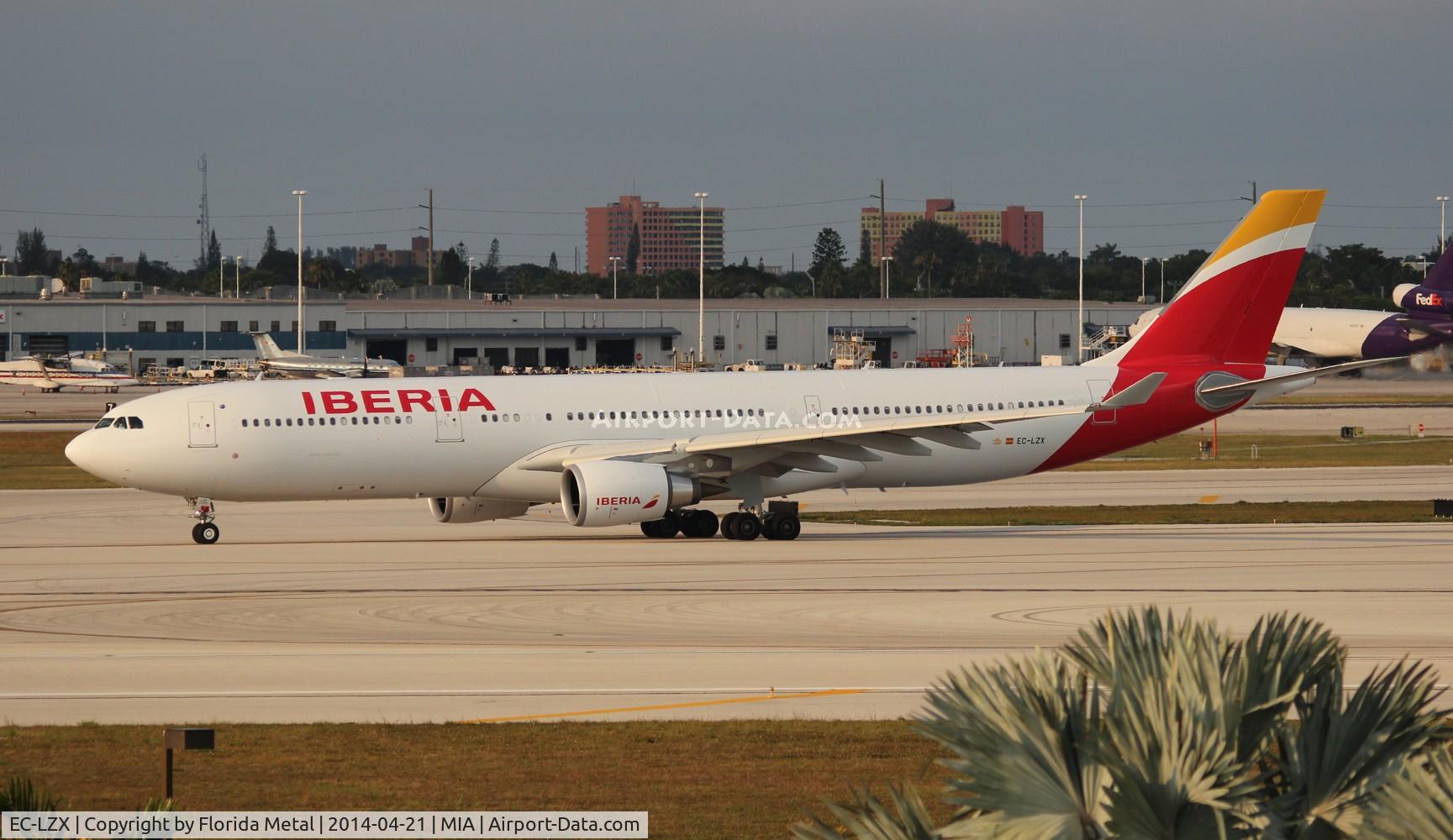 EC-LZX, 2014 Airbus A330-302 C/N 1507, Another great classic livery lost and replaced with this hideous new livery that seems to be the trend with a lot of airlines - Iberia A330 in new colors