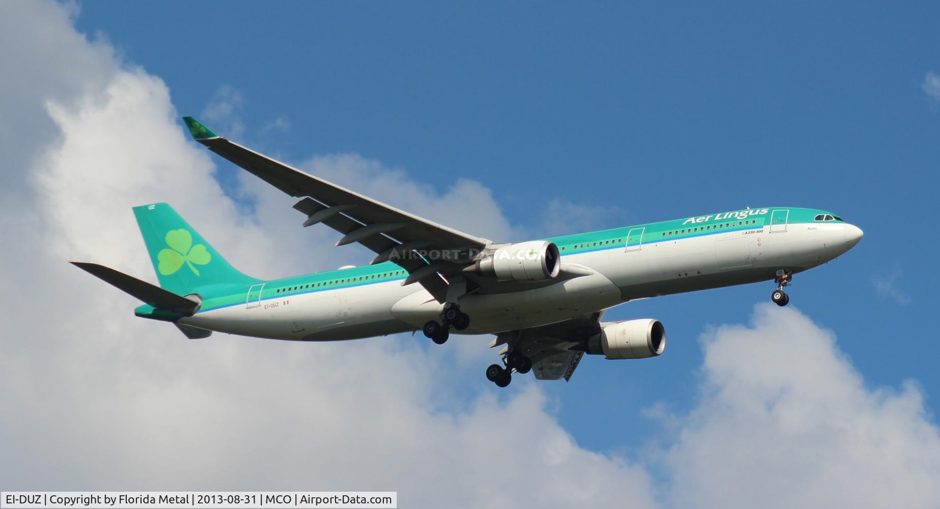 EI-DUZ, 2007 Airbus A330-302 C/N 847, Aer Lingus A330-300