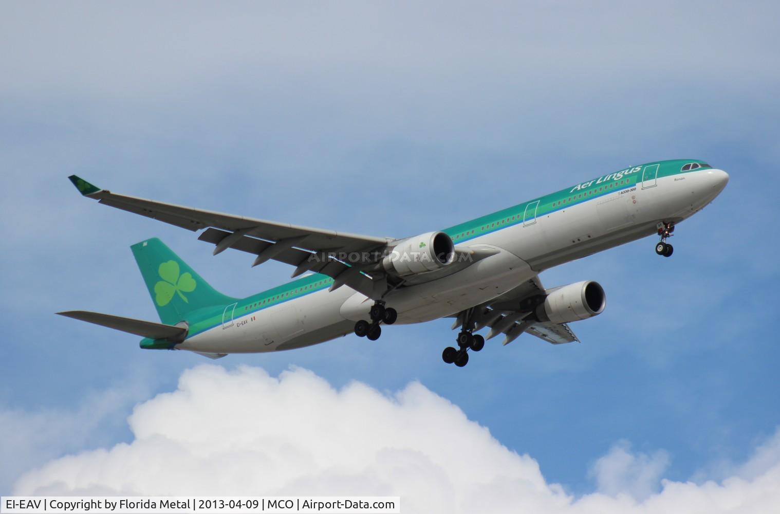 EI-EAV, 2009 Airbus A330-302 C/N 985, Aer Lingus A330-300