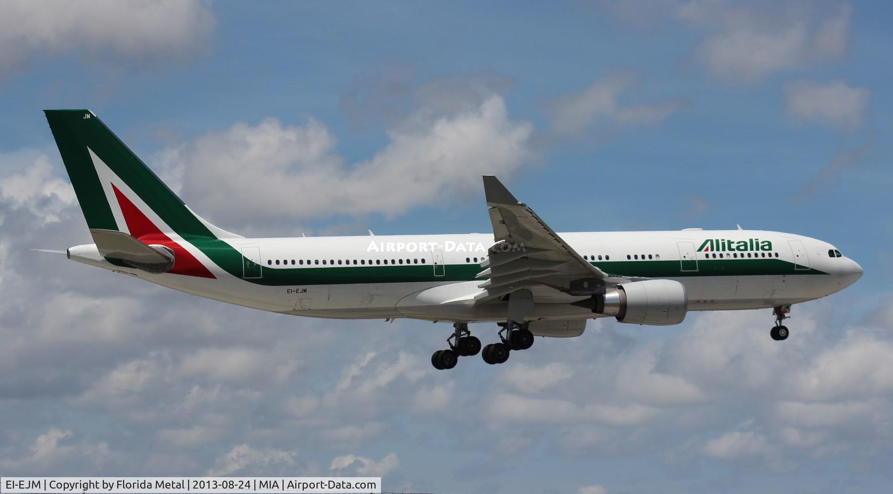 EI-EJM, 2012 Airbus A330-202 C/N 1308, Alitalia A330-200