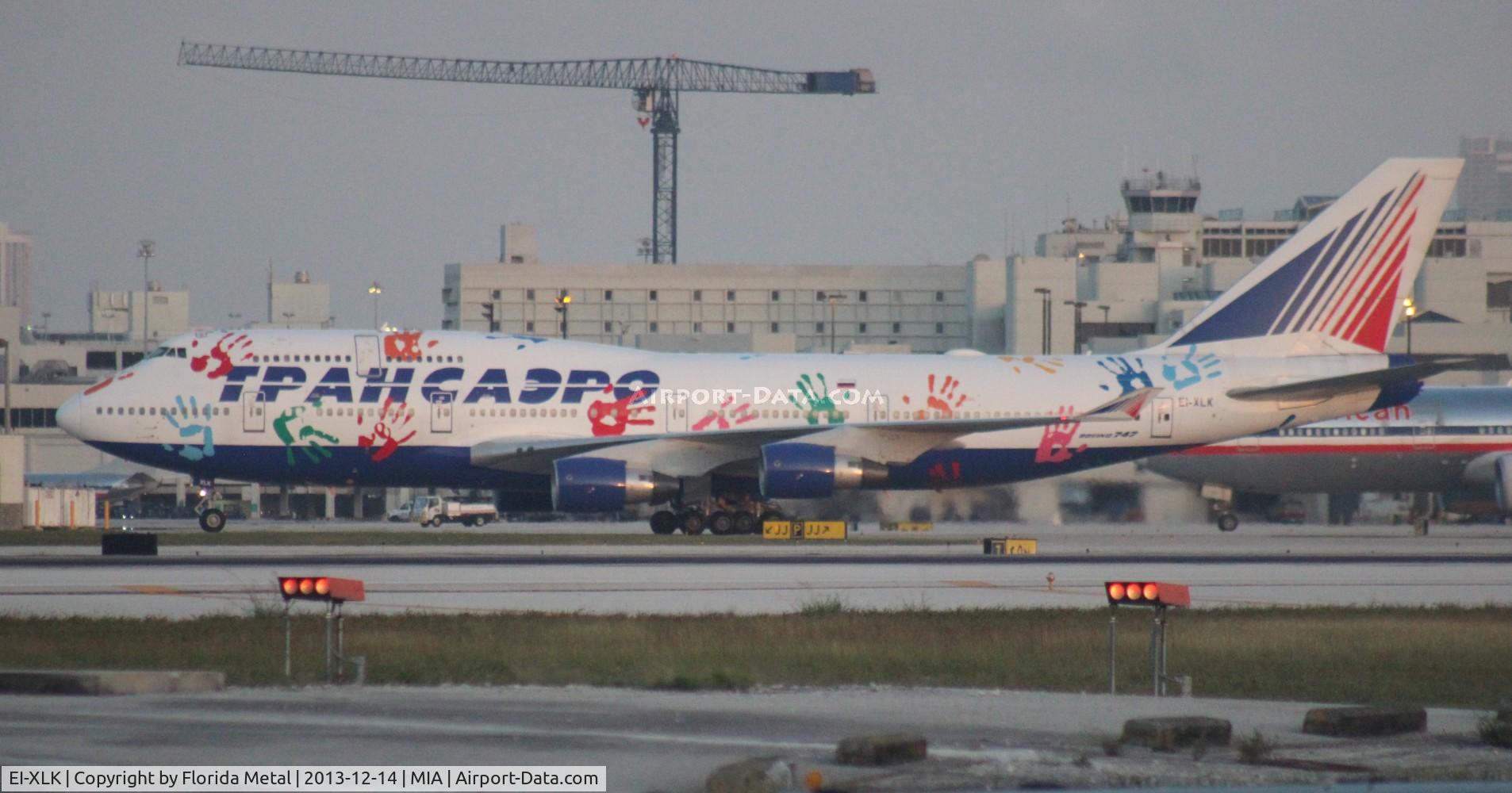EI-XLK, 2000 Boeing 747-412 C/N 29950, Transaero 747-400 