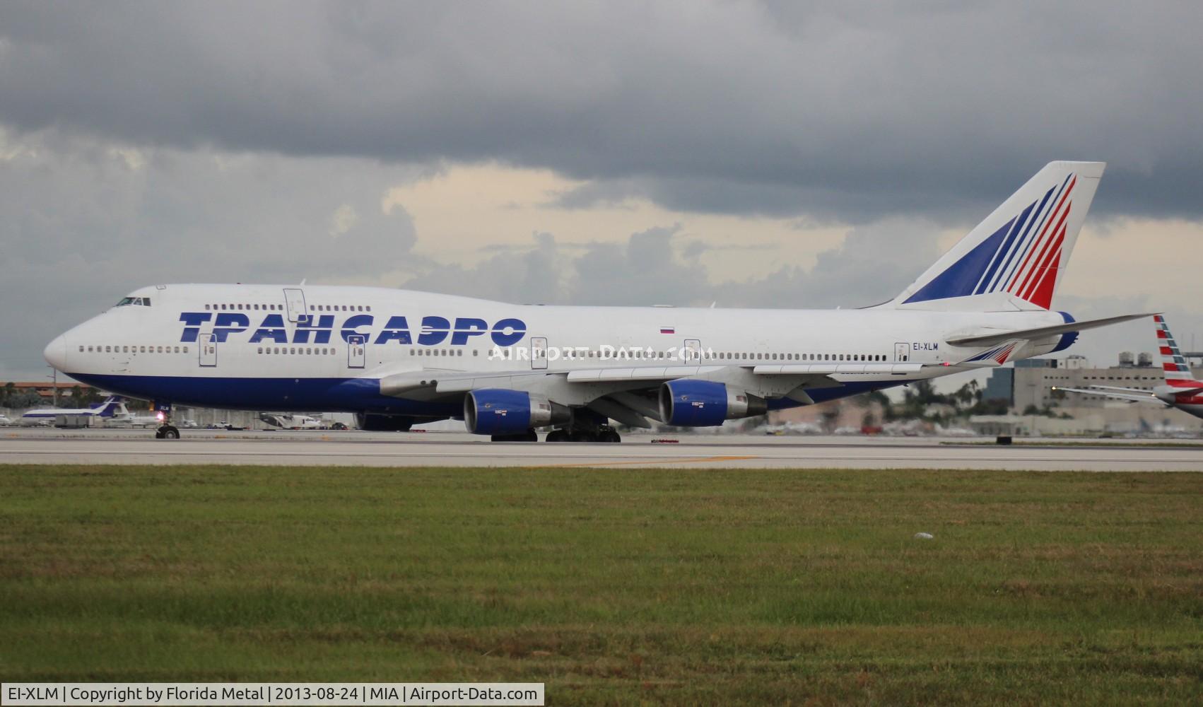 EI-XLM, 2001 Boeing 747-412 C/N 28028, Transaero 747-400