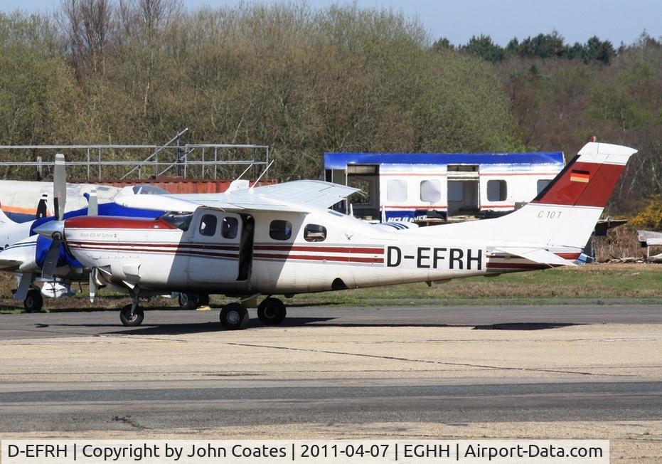D-EFRH, 1980 Cessna P210N (Turbine mod) Pressurised Centurion C/N P21000621, At BHL