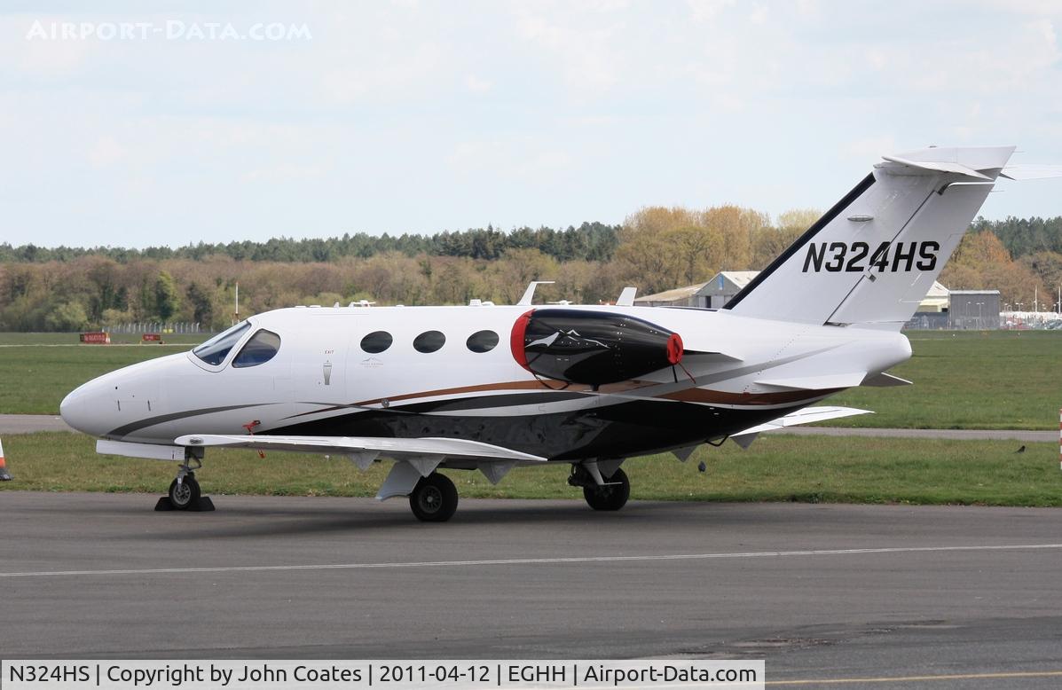 N324HS, 2010 Cessna 510 Citation Mustang C/N 510-0324, At CSE