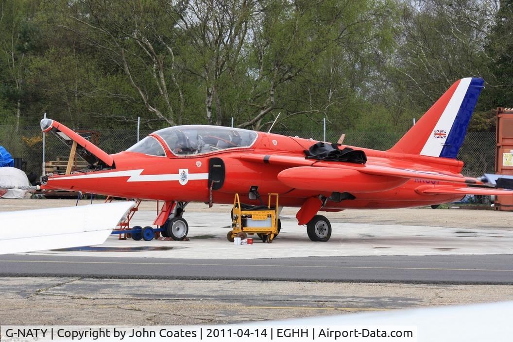 G-NATY, 1963 Hawker Siddeley Gnat T.1 C/N FL548, TLC at Worldwide