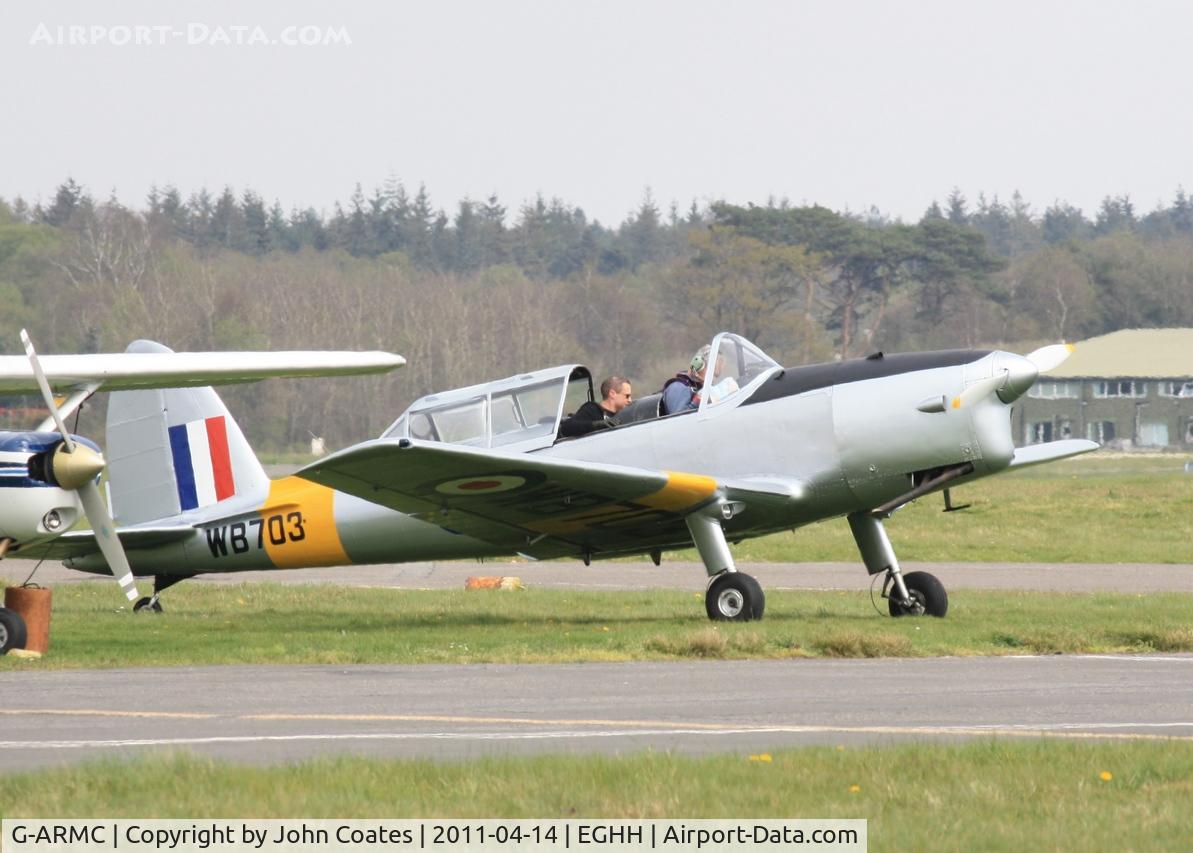 G-ARMC, 1950 De Havilland DHC-1 Chipmunk 22A C/N C1/0151, At BHL