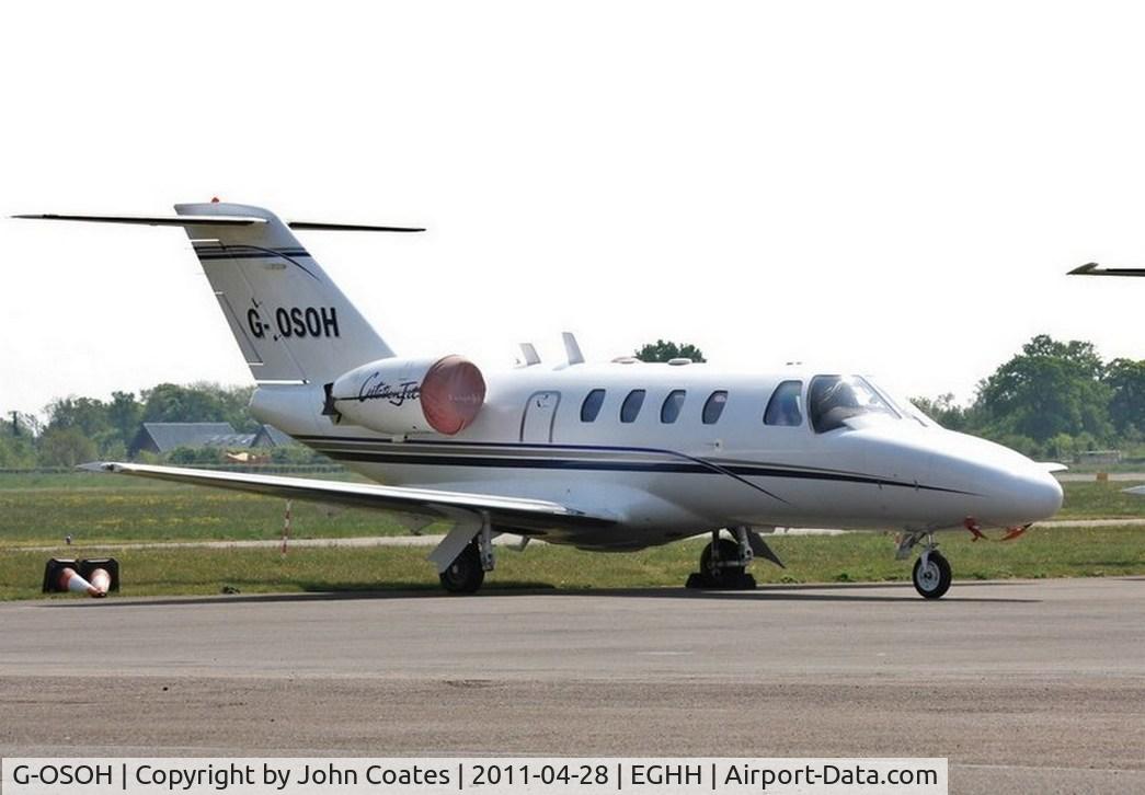 G-OSOH, 1998 Cessna 525 CitationJet C/N 525-0271, At CSE